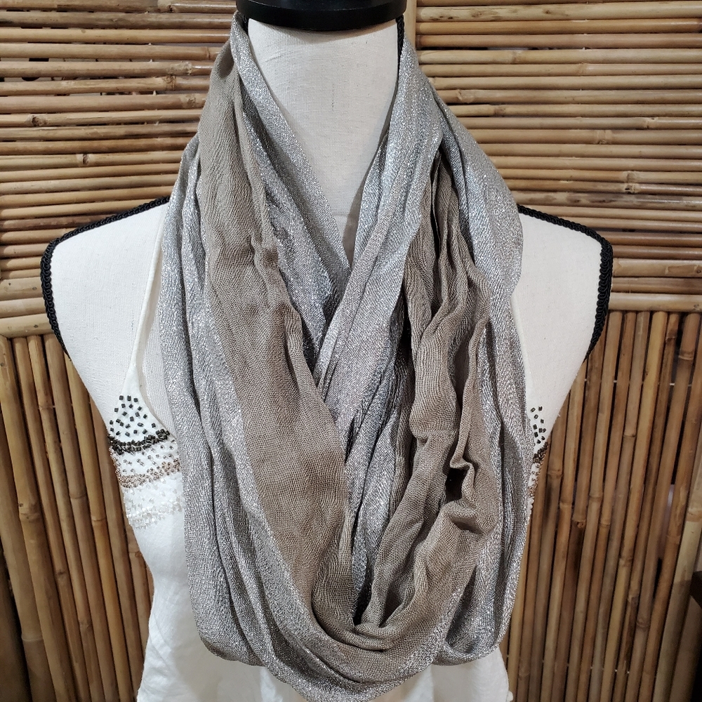 Gold Shimmer Scarf
